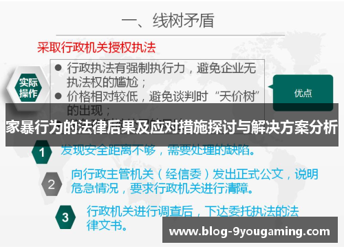 家暴行为的法律后果及应对措施探讨与解决方案分析